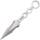 S-TEC Throwing Knife, Wurfmesser mit 23 cm aus Edelstahl mit Scheide