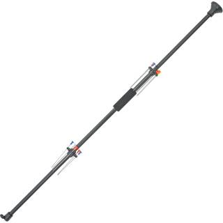 Predator Blowgun Blasrohr aus Aluminium mit 94 cm Länge, 12 Pfeilen, Köcher