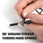 UCO Fire Striker, Feuerstarter-Kit mit Ferrocerium-Stab, Multitool und Lanyard