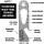 UCO Fire Striker, Feuerstarter-Kit mit Ferrocerium-Stab, Multitool und Lanyard