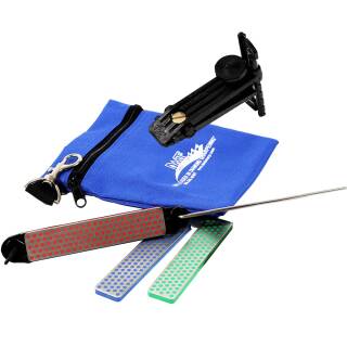 DMT Aligner Diamond Sharpening-Kit mit 3 Schlaifsteine - Corse/Fine/ExtraFine