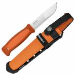 Morakniv Kansbol burnt orange Gürtelmesser aus 12C27 Stahl mit Multi-Mount-Kit