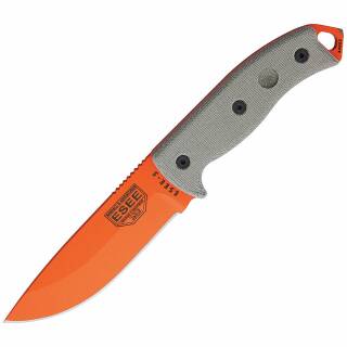 ESEE Model 5, Messer mit 1095HC Klinge, grauer...