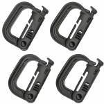 Maxpedition Grimloc D-Ring Karabiner schwarz mit...