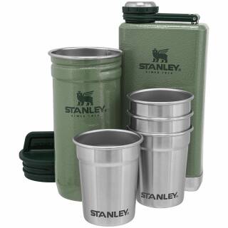 Stanley Adventure Shot Glass & Flask Set aus Edelstahl,...