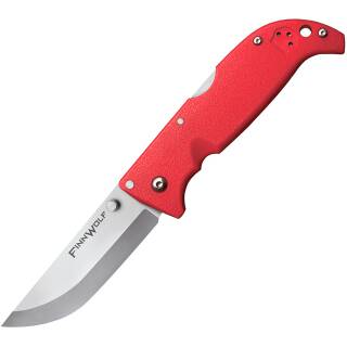 Cold Steel Finn Wolf Messer mit AUS-8 Edelstahlklinge und rotem Grivory-Ex Griff