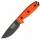 ESEE Model 3, Messer mit 1095HC Klinge, orange G10 Griffschalen, ohne Scheide