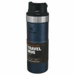 Stanley Classic The Trigger-Action Travel Mug, 470 ml, 18/8 Edelstahl, Blue