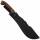 Condor Vipera Machete mit 1075 High Carbonstahl, Walnussholz, Lederscheide