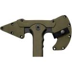 Cold Steel Trench Hawk olive, Axtkopf aus 1055...