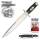 Gil Hibben Expandables 2 Toothpick Messer mit Edelstahlklinge und Lederscheide