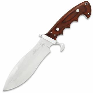 Gil Hibben Alaskan Survival Knife "Bloodwood Edition" mit Lederscheide