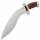 Gil Hibben Kukri Fighter Knife mit polierter Edelstahlklinge und Lederscheide