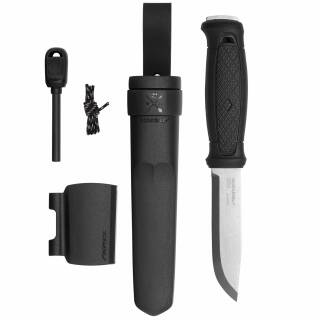 Morakniv Garberg mit Survival-Kit, 14C28N-Klinge, Feuerstarter, Diamantschärfer