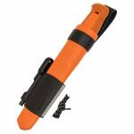 Morakniv Kansbol mit Survival-Kit in burnt orange mit Feuerstarter, Diamant