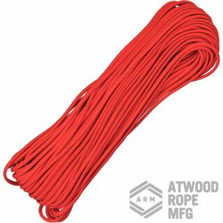 Atwood Rope MFG - Paracord-Schnur in rot mit 7-Kern, 4...