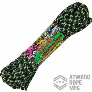 Atwood Rope MFG - Paracord-Schnur in Decay Zombie mit 7-Kern, 4 mm, 30,48 m
