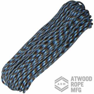 Atwood Rope MFG - Paracord-Schnur in Abyss mit 7-Kern, 4 mm, 30,48 m
