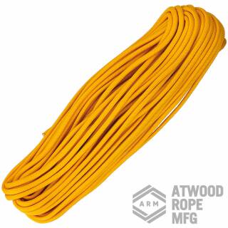 Atwood Rope MFG - Paracord-Schnur in Air Force Gold mit 7-Kern, 4 mm, 30,48 m