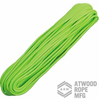 Atwood Rope MFG - Paracord-Schnur in grün mit 7-Kern, 4...