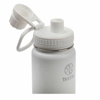 Takeya Actives Trinkflasche aus 18/8 Edelstahl, vakuum-isoliert, 700ml, arctic