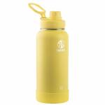 Takeya Actives Trinkflasche aus 18/8 Edelstahl, vakuum-isoliert, 950ml, canary
