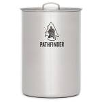 Pathfinder Edelstahl Cup and Lid Set, 1,4L...