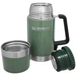 Stanley Master Unbreakable Food Jar 0,7L aus 18/8 Edelstahl, hammerschlag grün