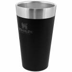 Stanley Adventures Vakuum Beer Pint Trinkbecher 0,47L, Edelstahl, schwarz