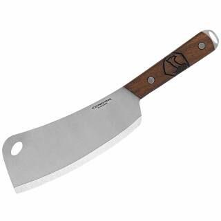 Condor Cleaver Hackmesser mit 1075 High Carbonstahlklinge und Hartholzgriff