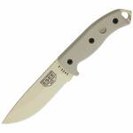 ESEE Model 5 mit 1095HC FullTang Klinge in desert tan mit...