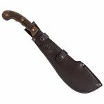 Condor Departure Bolo Machete mit 1075 HC-Stahl, Holzgriff und Lederscheide