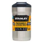 Stanley Adventure Steel Mug 0,47L, Trinkbecher aus 18/8 Edelstahl, silber