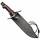 Cold Steel Wild West Bowie mit 1095HC Klinge, Rosenholz und Lederscheide