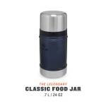 Stanley Classic Food Container mit 700 ml aus 18/8 Edelstahl, Nightfall blau