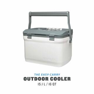 Stanley Adventure Cooler - Kühlbox mit 15,1L, hält 36 Stunden kalt, weiß