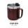 Stanley Classic Legendary Camp Mug Thermobecher mit Tritan-Deckel, 0,35L, Wine