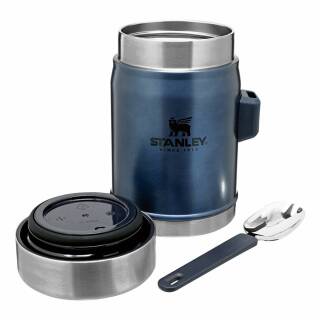 Stanley Classic Food Jar mit Spork aus 18/8 Edelstahl in Nightfall-Blue