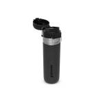 Stanley Quick Flip Water Bottle, Flasche mit 700 ml, vakuumisoliert, dunkelgrau