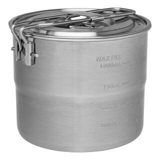 Stanley Cook Set For Two Kochset mit 1 Liter und Zubehr, 18/8 Edelstahl