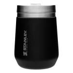 Stanley The Everyday Tumbler Trinkbecher mit Deckel, 290 ml, matt schwarz