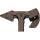 Cold Steel Trench Hawk brown, Axtkopf aus 1055 Carbonstahl mit Secure-Ex Scheide