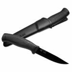 Morakniv Companion Black Blade, Outdoormesser, schwarz beschichtet, M-12553