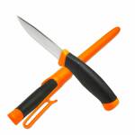 Morakniv Companion F, Serrated, orange/schwarz, rostfreier Stahl, M-11829