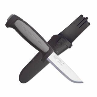 Morakniv Robust Messer mit Klinge aus Kohlenstoffstahl und TPR-Griff 12249