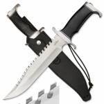 Hibben Extreme Survival Bowie 7Cr17 Edelstahl-Klinge,...