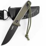 Schnitzel TRI Messer mit FullTang Klinge, G-10 Griff in...