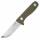 Schnitzel DU, Messer mit G-10 Griff in olive, Kydexscheide und Feuerstarter