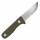 Schnitzel DU, Messer mit G-10 Griff in olive, Kydexscheide und Feuerstarter