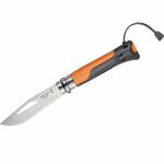 Opinel Outdoor No 8 orange, 8,2 cm Klinge aus 12C27 Stahl...